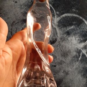 GORGEOUS NEW ROC Crystal 7" Angel Figurine. Made in Taiwan